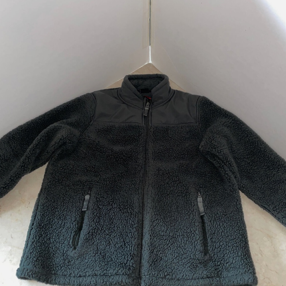 32 Degrees Heat Fleece Zip Up Jacket Long Sleeve Youth Size M (10-12) Unisex